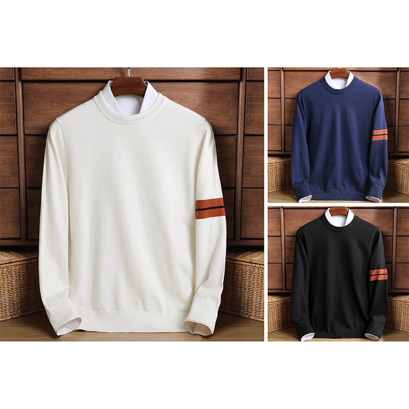 Jonas – Warmer knitted sweater made from a soft wool blend