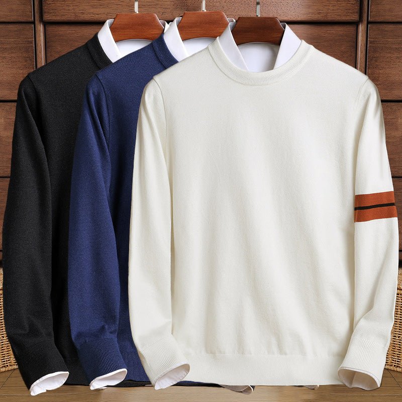 Jonas – Warmer knitted sweater made from a soft wool blend