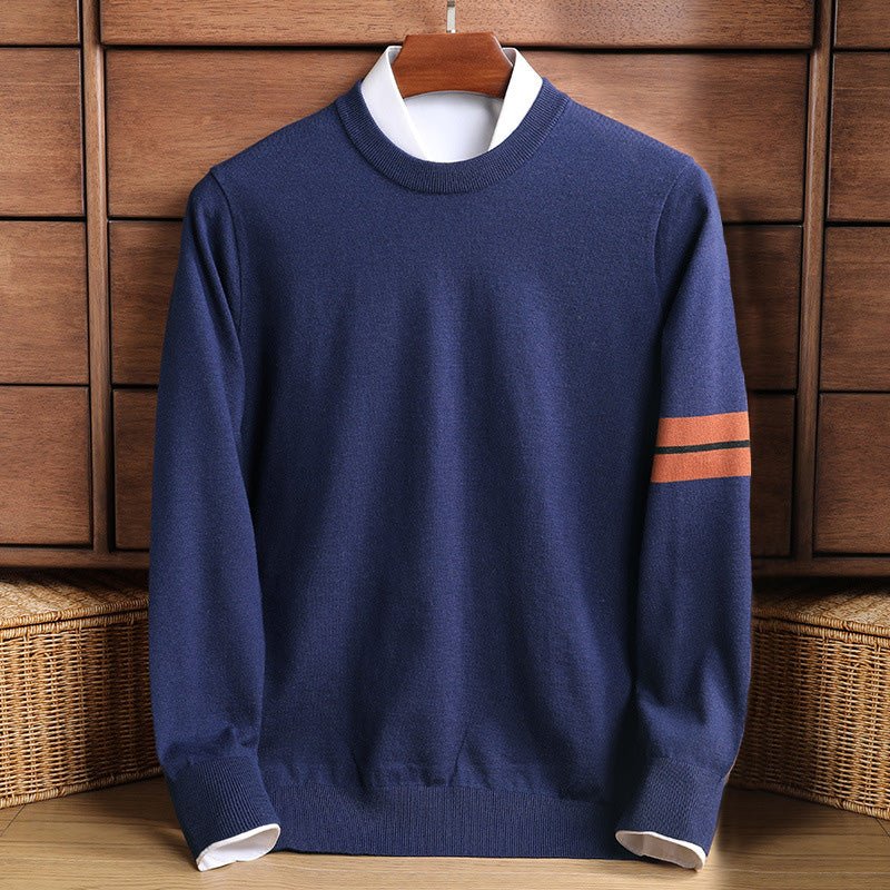 Jonas – Warmer knitted sweater made from a soft wool blend