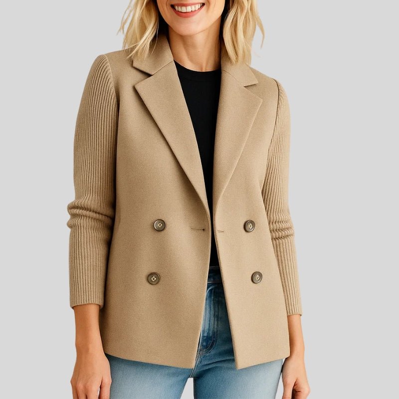 Bettina - Stylish Knit Blazer