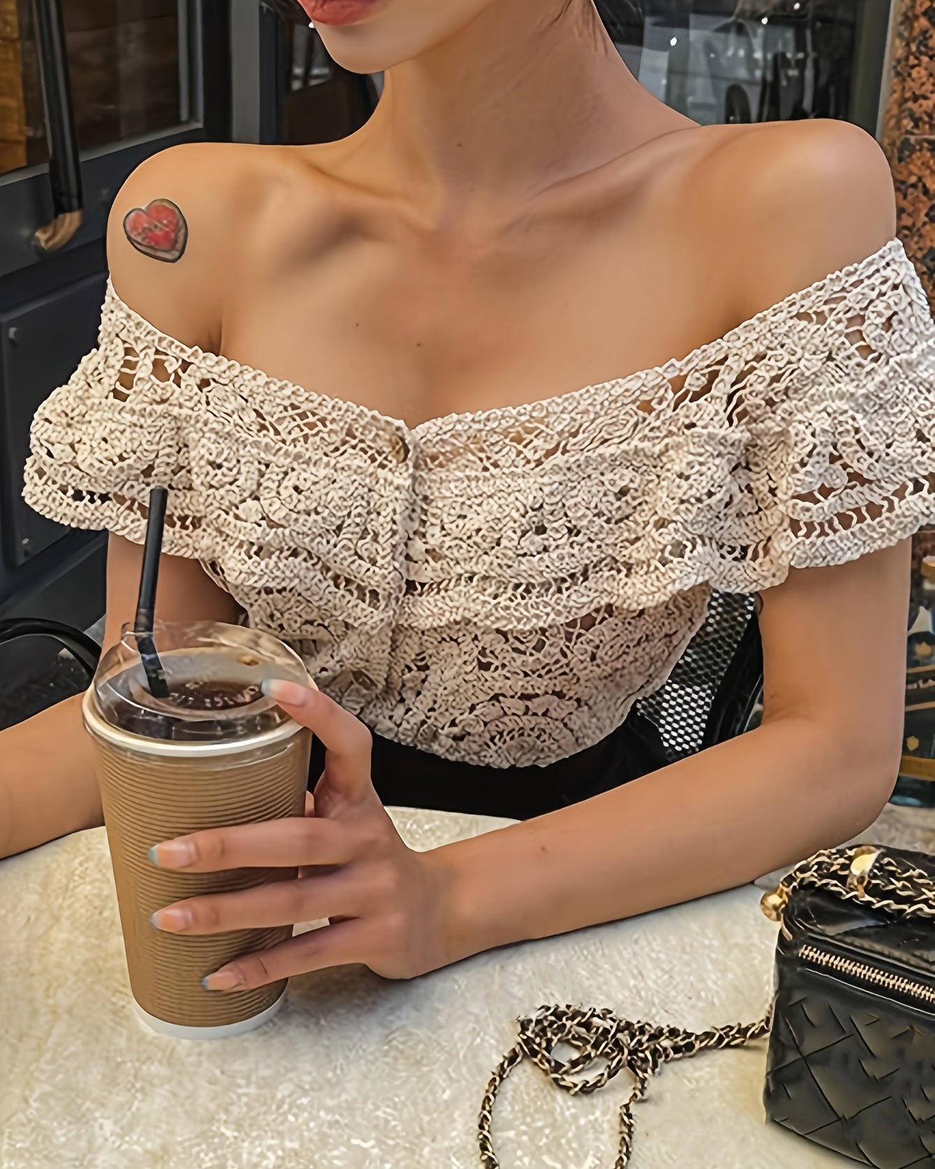 Caroline – Elegant Boho Blouse with Button Placket