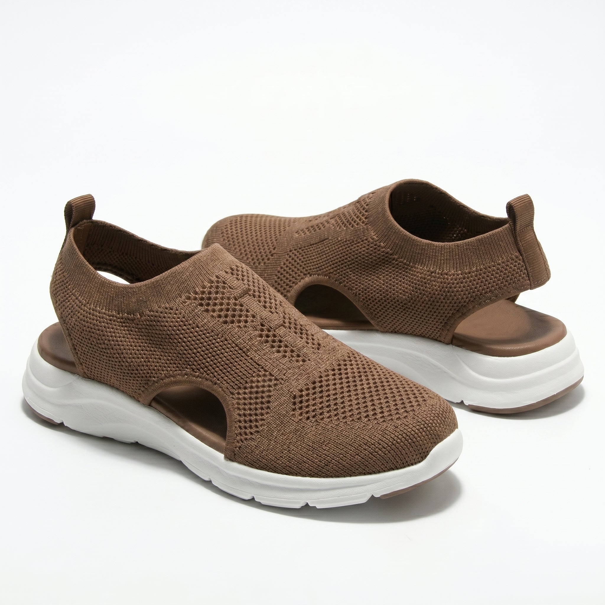 Chloe - Women's Orthopedic Breathable Sandals - Sandal - Brown - Parker&Brooks