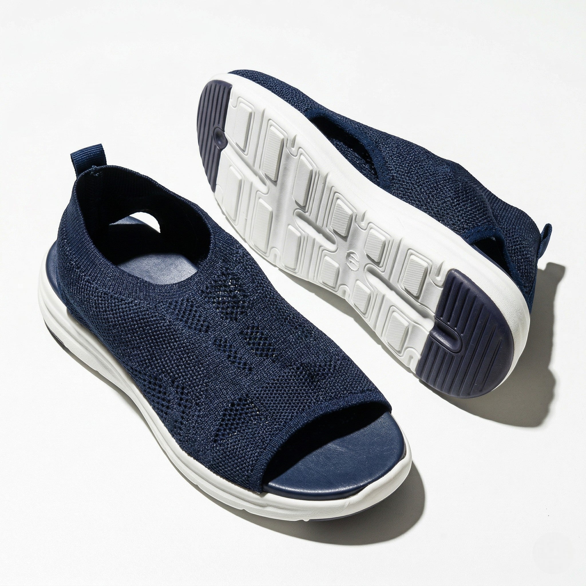 Chloe - Women's Orthopedic Breathable Sandals - Sandal - Blue - Parker&Brooks
