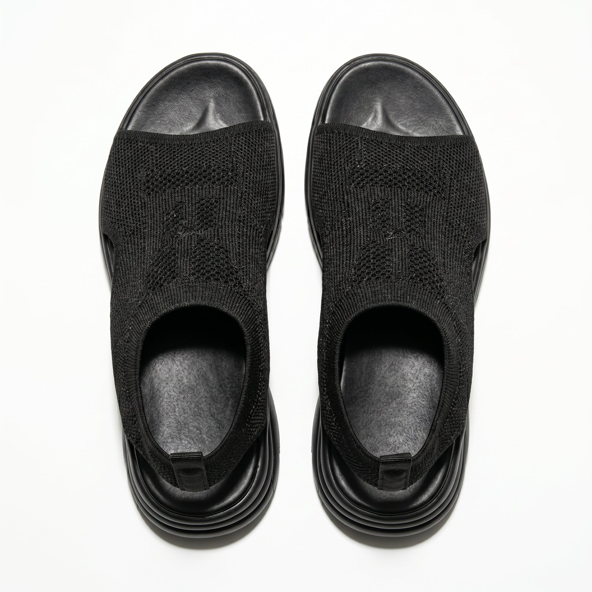 Chloe - Women's Orthopedic Breathable Sandals - Sandal - Black - Parker&Brooks
