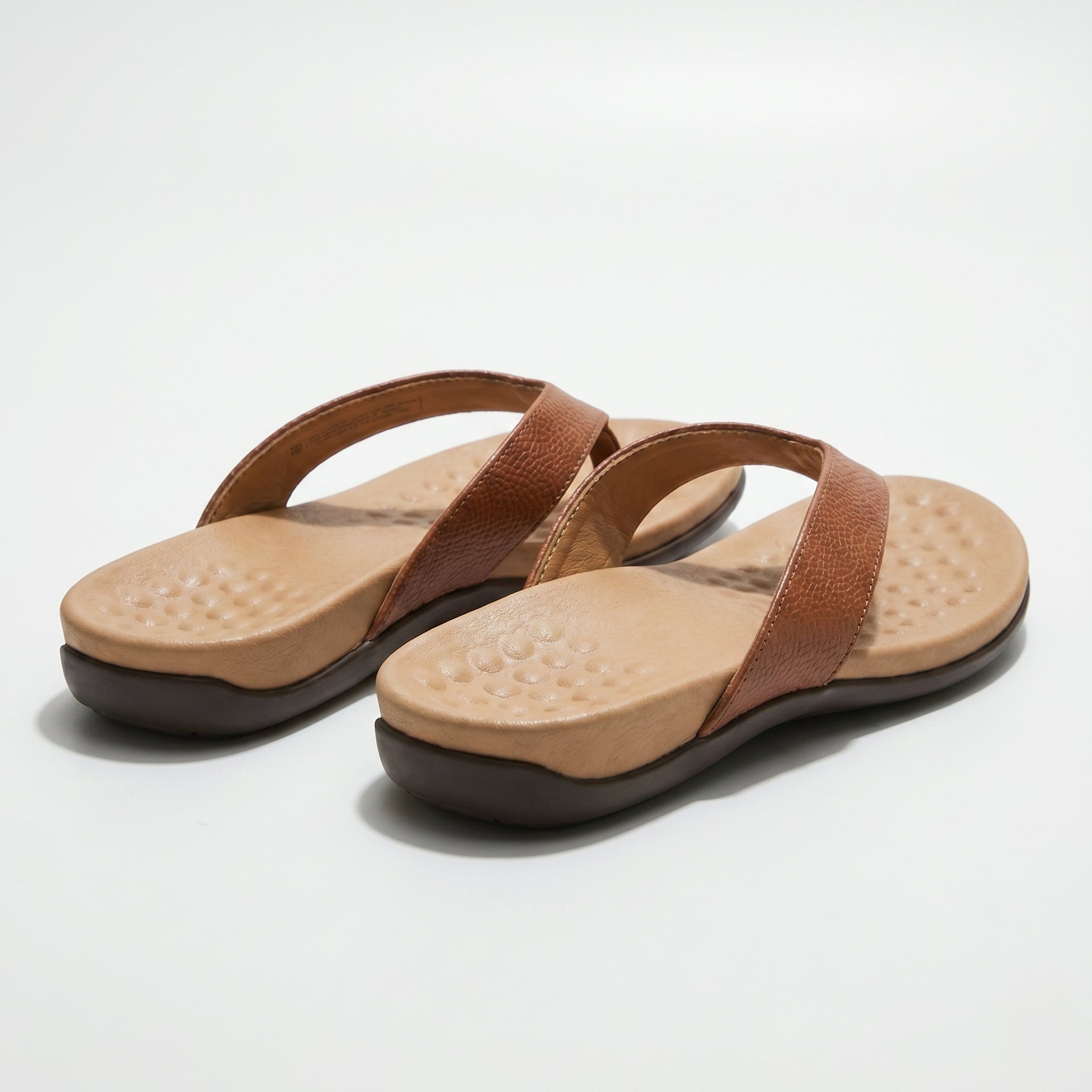 Chloe - Women's Orthopedic Flat Sandals - Sandal - Brown - Parker&Brooks