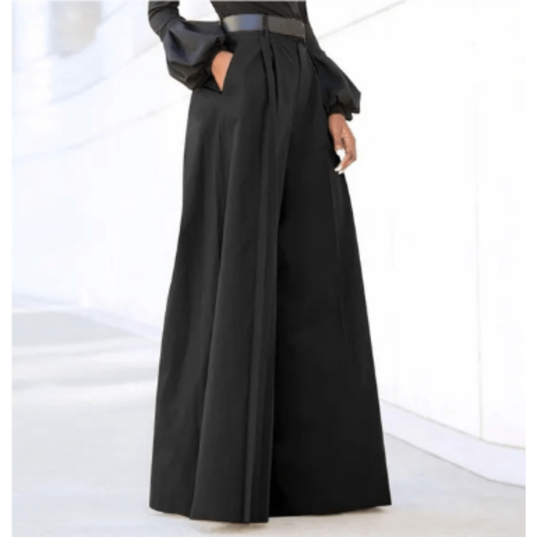 Clara – Elegant Wide Leg Trousers for Women