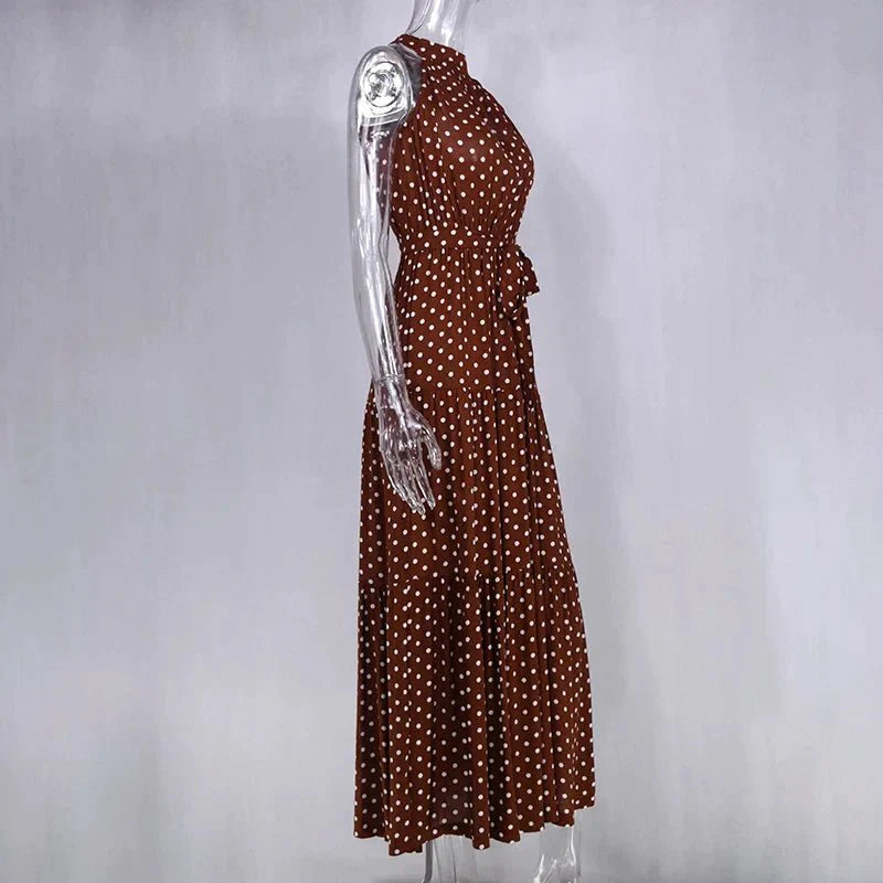 Clara – Polka-Dot Casual Summer Dress