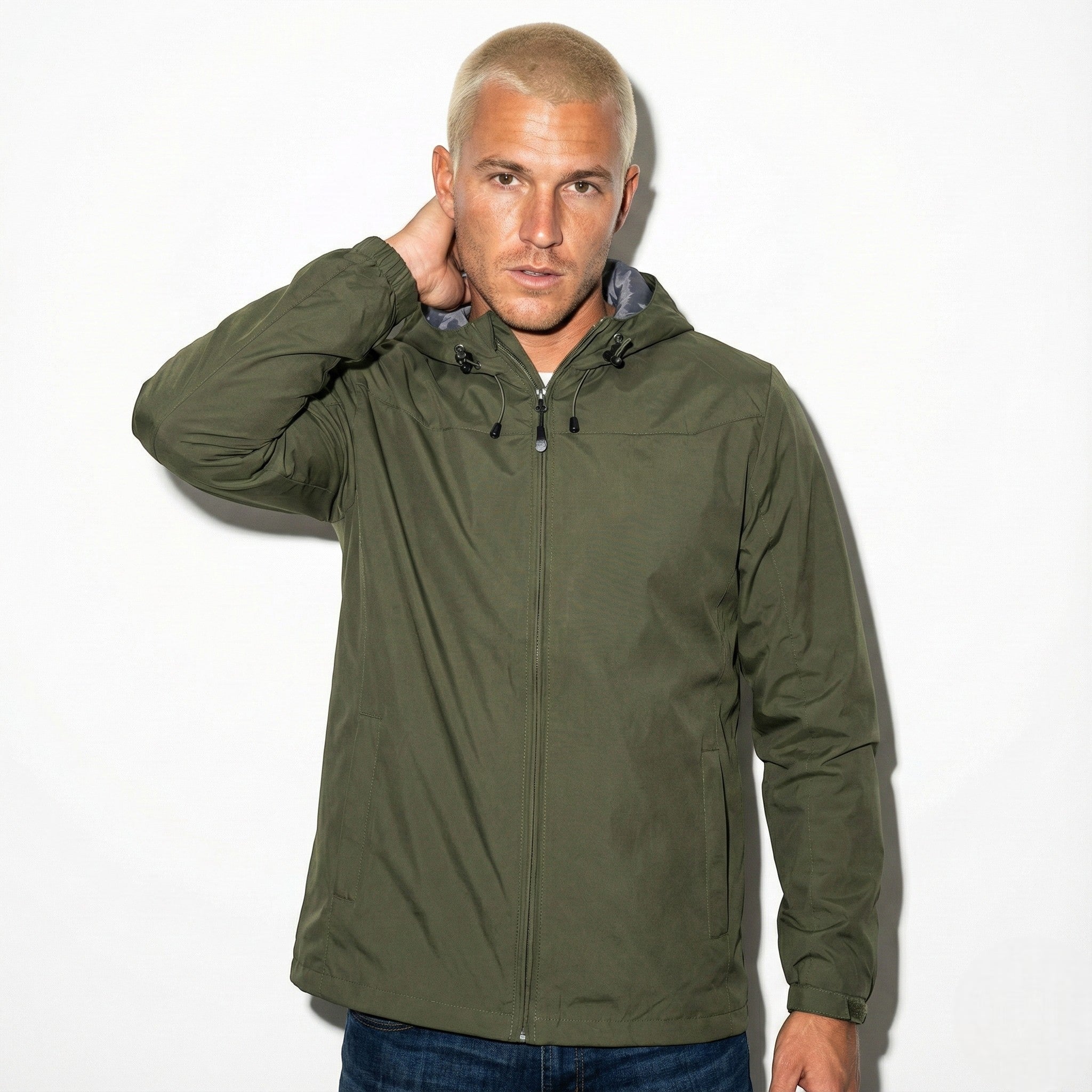 Craig - Men’s Water-Resistant Windbreaker Jacket