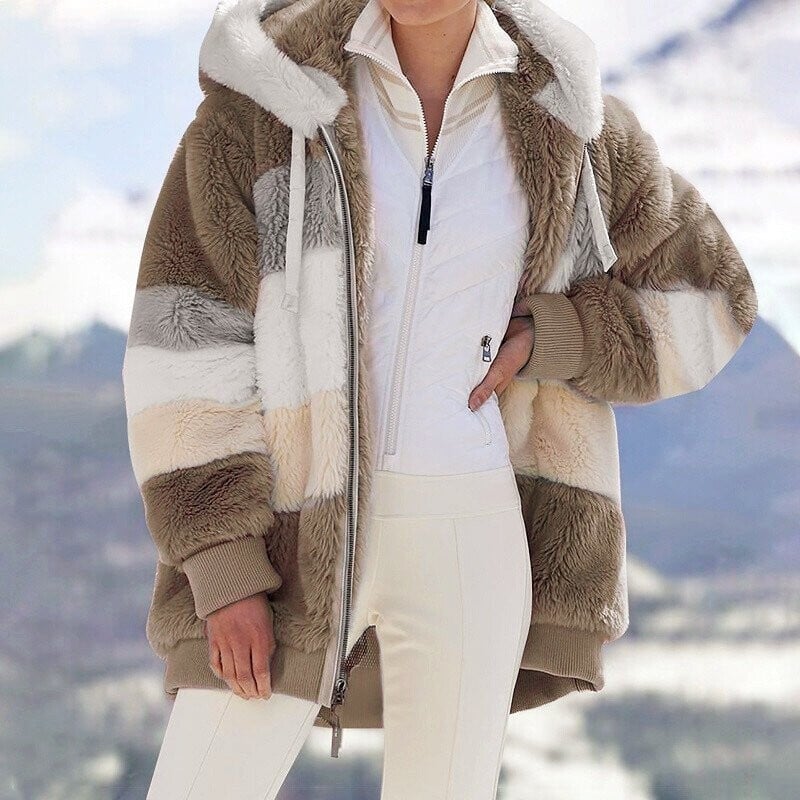 Christa – Cozy Oversized Winter Jacket with Hood