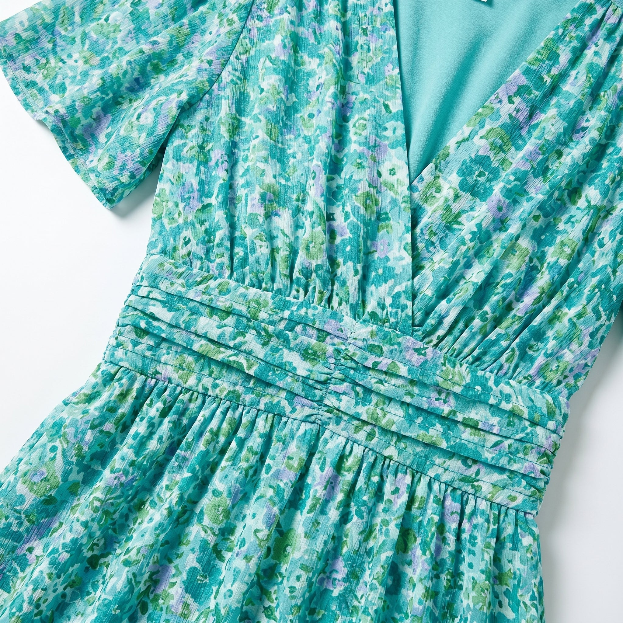 Daisy - Women's Floral Maxi Dress - Dress - Orange - Parker&Brooks