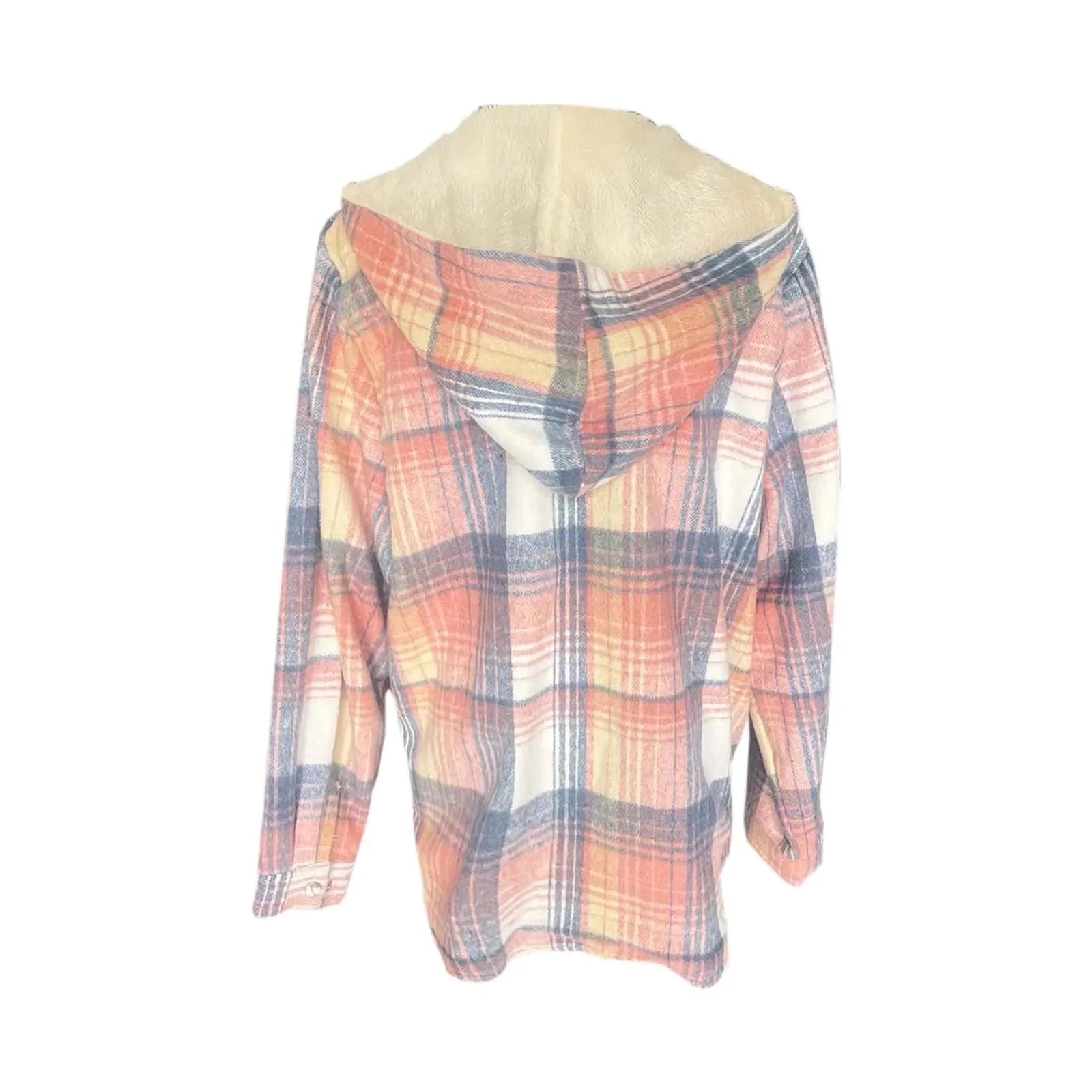 Daniela - Check Jacket with Sherpa Lining