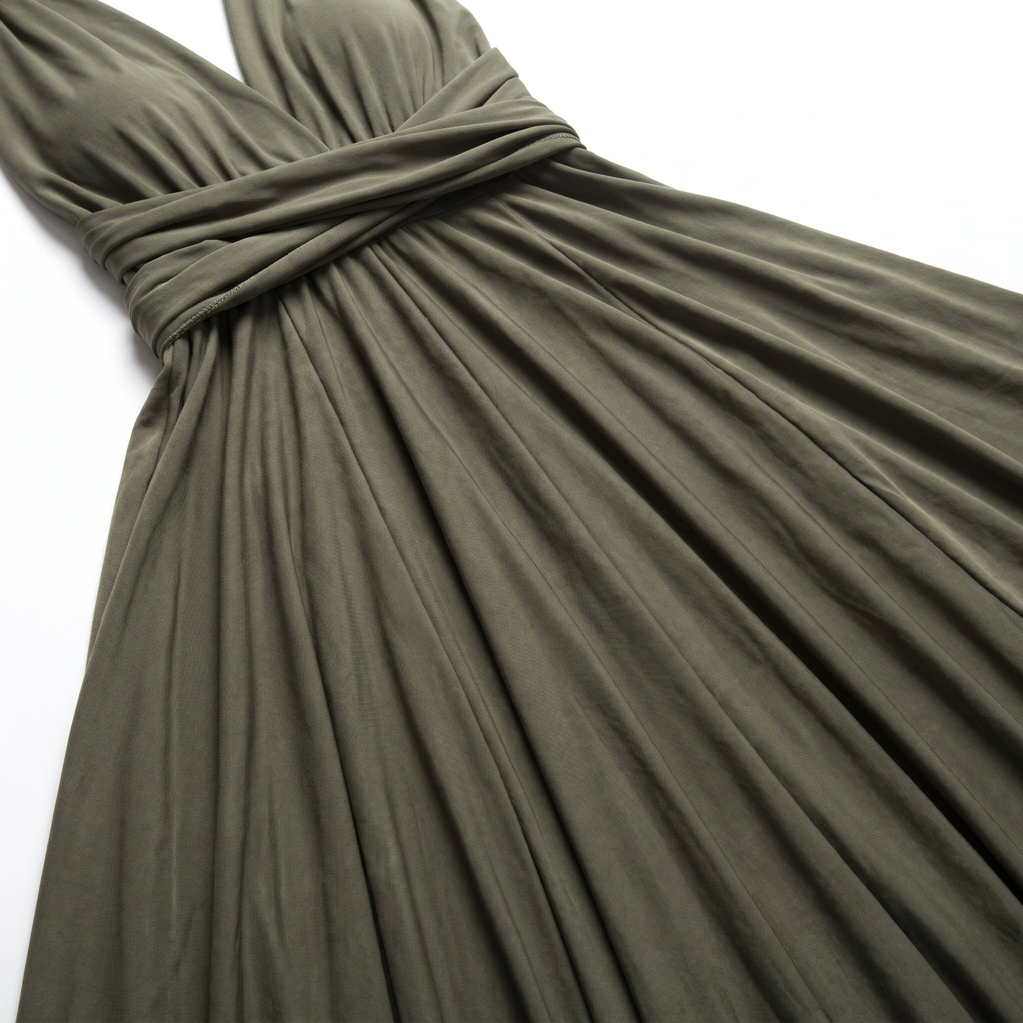 Danielle - Women's 3 - Way Wedding Guest Maxi Dress - Dress - Gray - Parker&Brooks