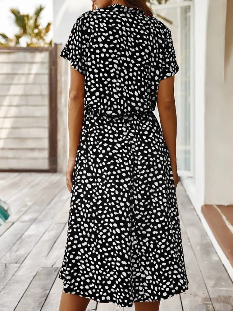 Dilara – Elegant Summer Dress with Floral Pattern