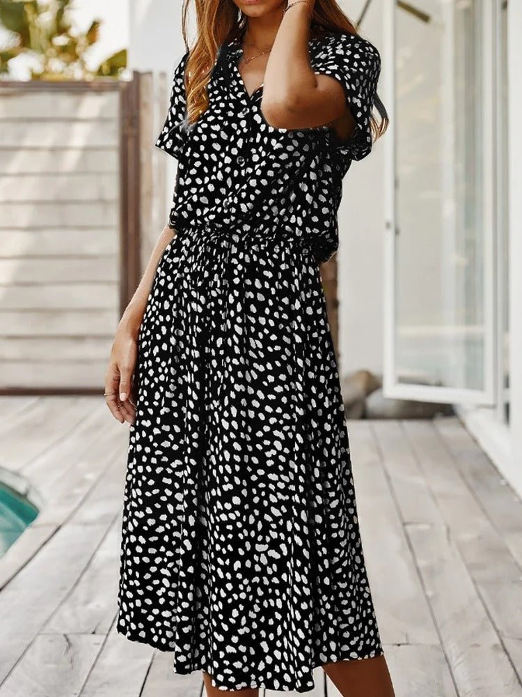 Dilara – Elegant Summer Dress with Floral Pattern