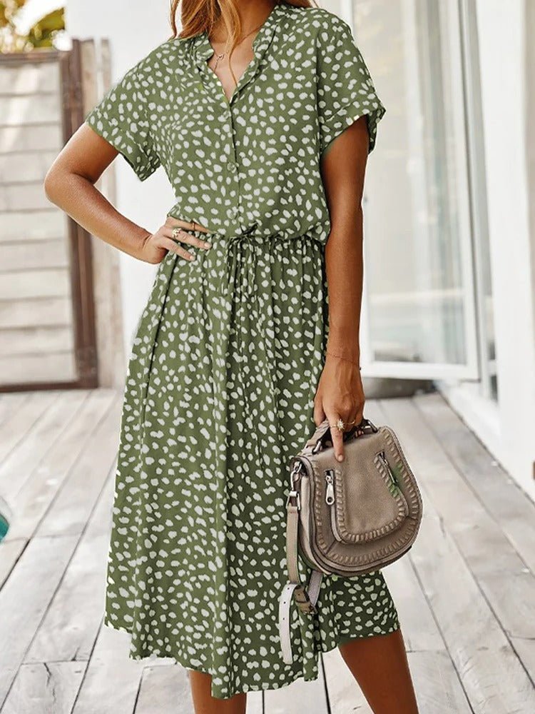 Dilara – Elegant Summer Dress with Floral Pattern