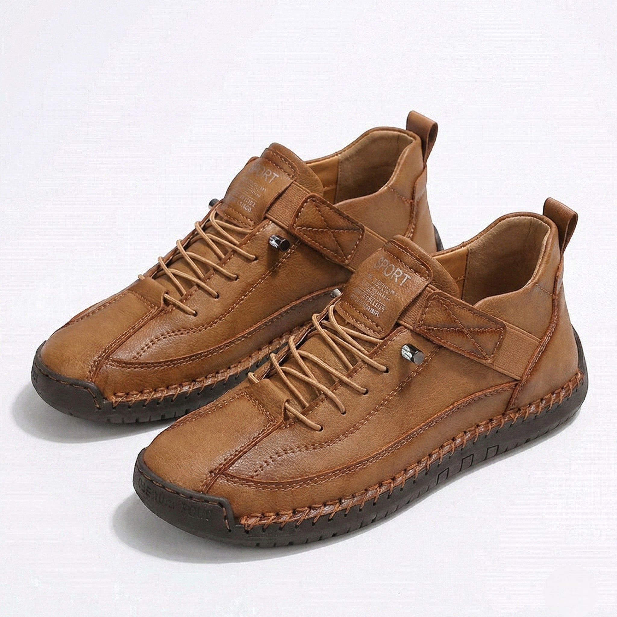 Elodie - Women's Lightweight Sneakers - Sneakers - Brown - Parker&Brooks