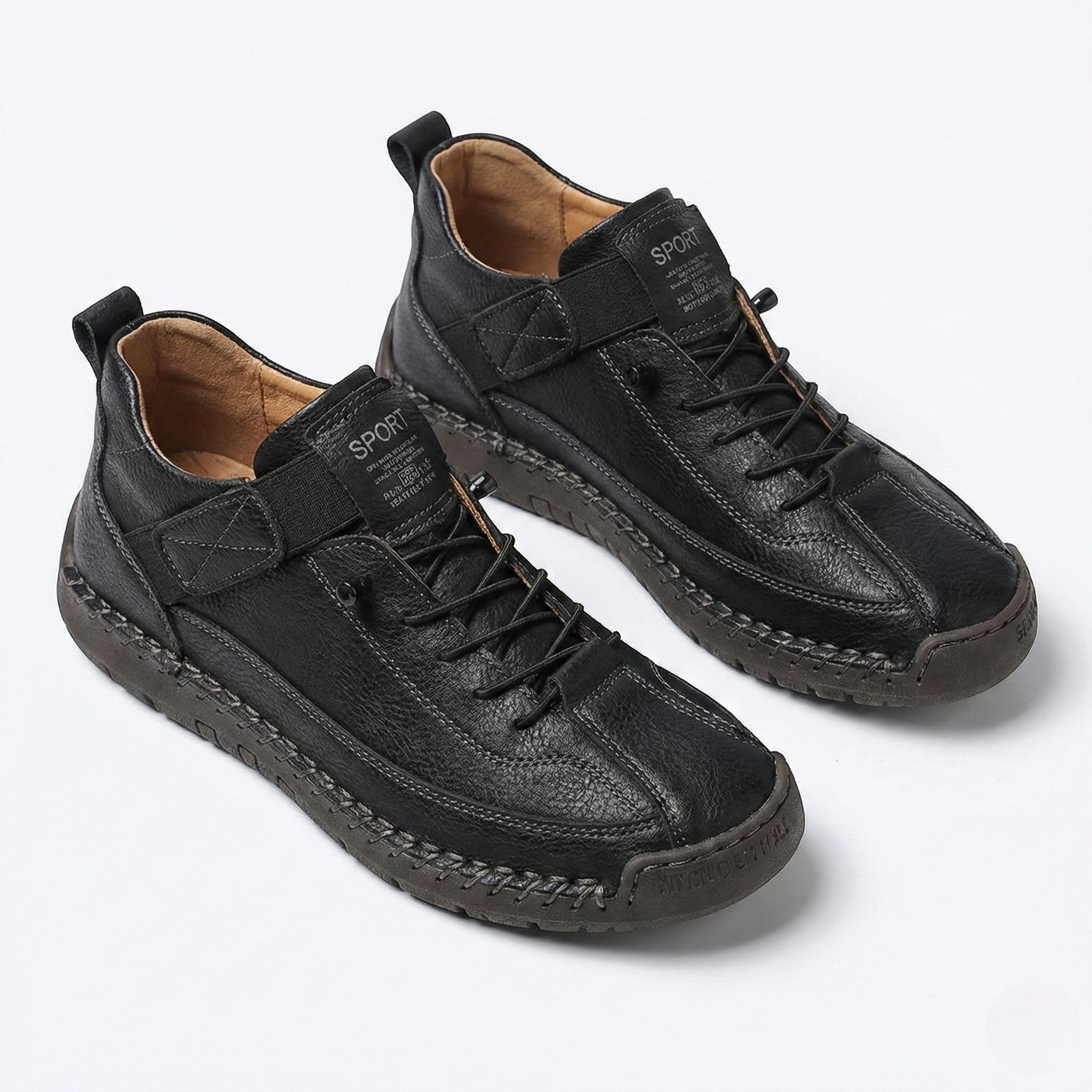 Elodie - Women's Lightweight Sneakers - Sneakers - Black - Parker&Brooks