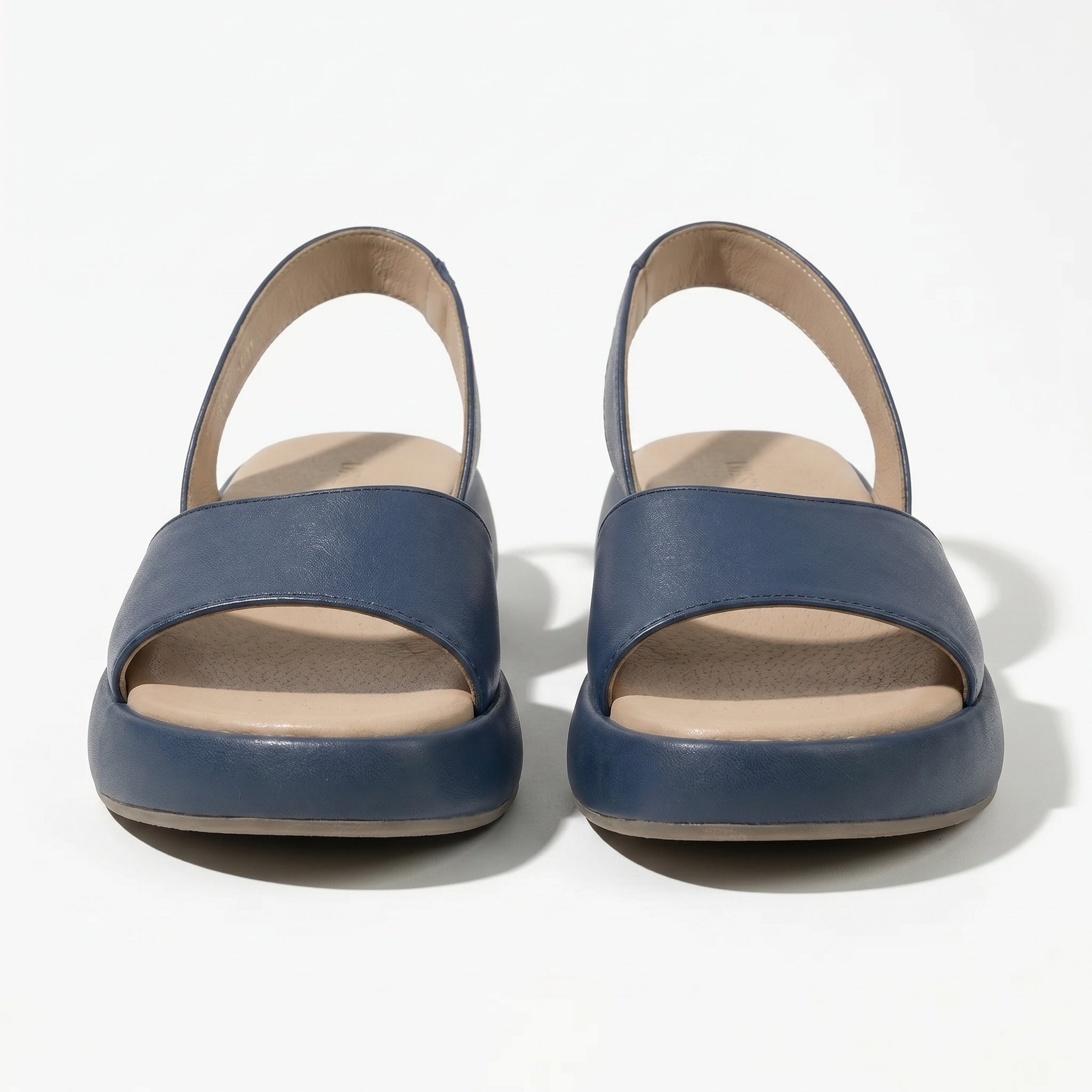 Erin - Women's Lightweight Slip On Summer Sandals - Footwear - Blue - Parker&Brooks