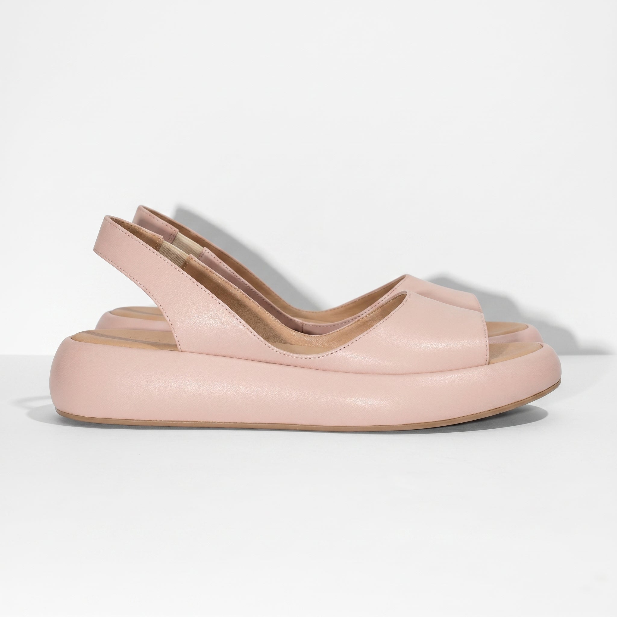 Erin - Women's Lightweight Slip On Summer Sandals - Footwear - Pink - Parker&Brooks