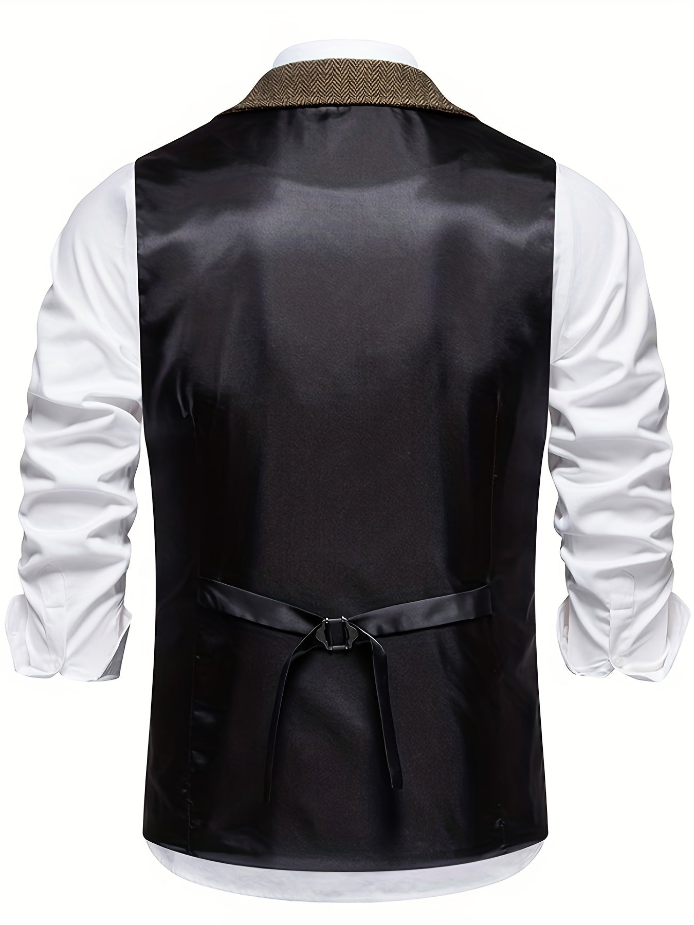 Brandy – Classic Waistcoat with Fine Texture