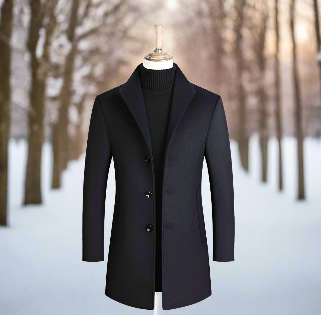 Falko - Classic Single-Breasted Coat