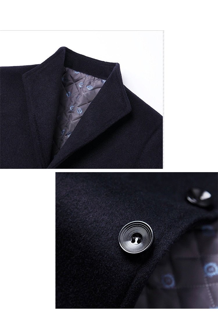Falko - Classic Single-Breasted Coat