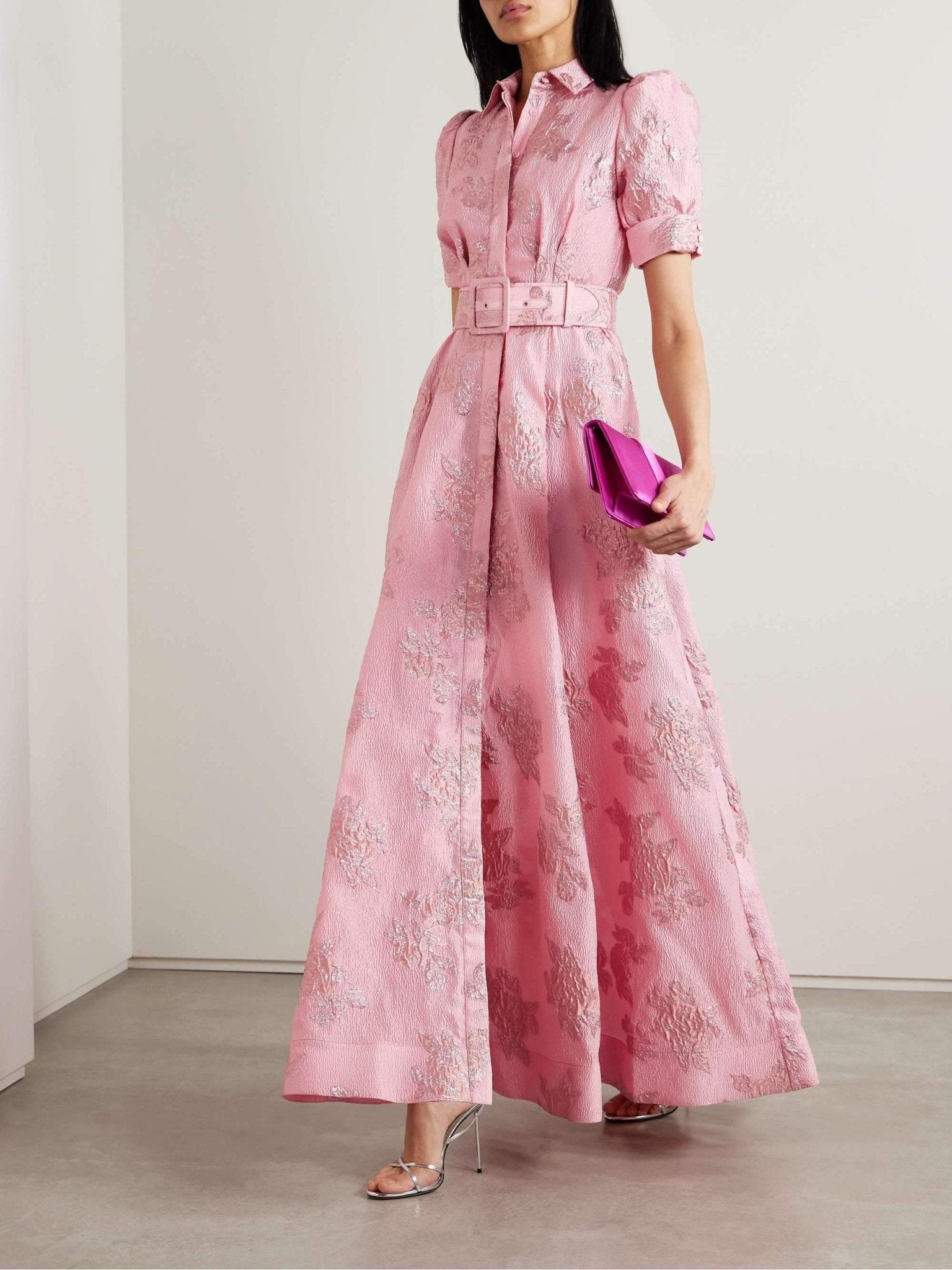 Gisela – Elegant Vintage Maxi Dress