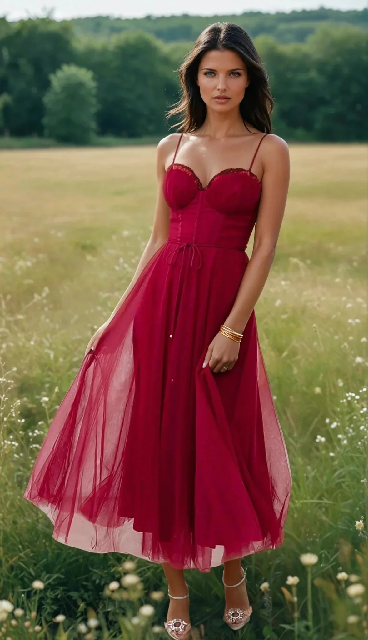 Hannah – Elegant Chiffon Dress