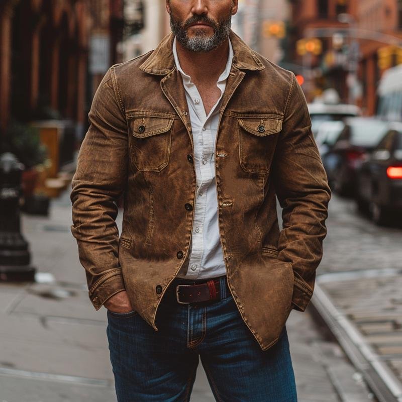 Harald – Stylish jacket in vintage style