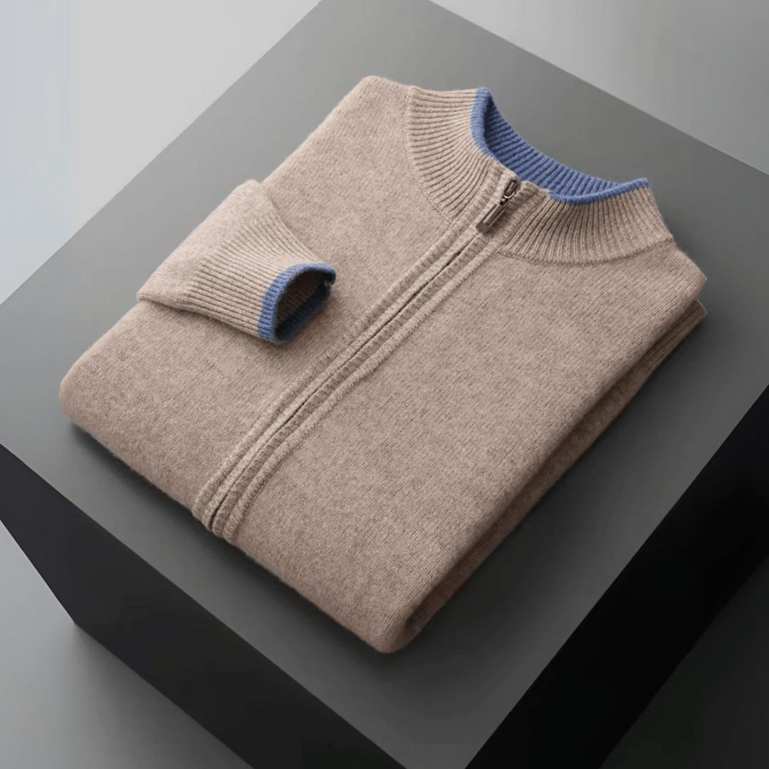 Henrik – Lounge Set with Zip Jacket and Stand-Up Collar