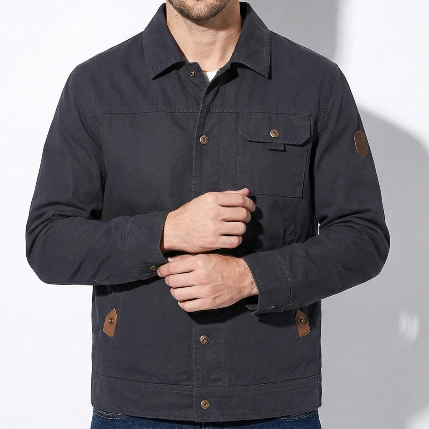 Owen - Men’s Utility Jacket for Casual Wear