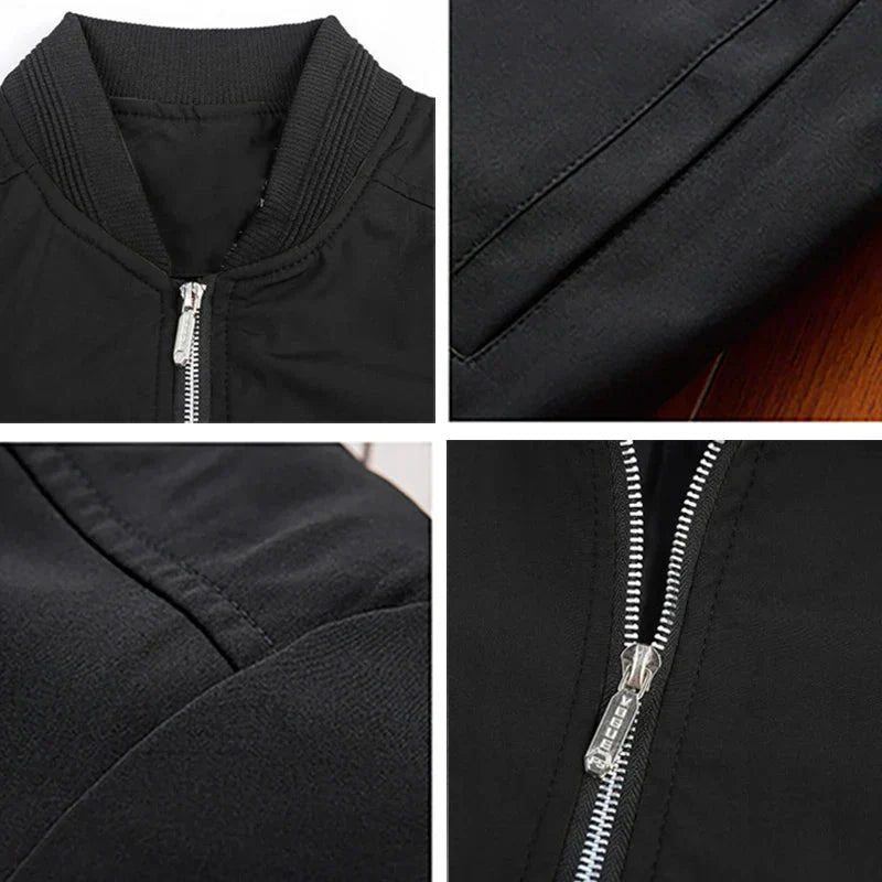 Ingmar - Stylish Bomber Jacket with Zipper