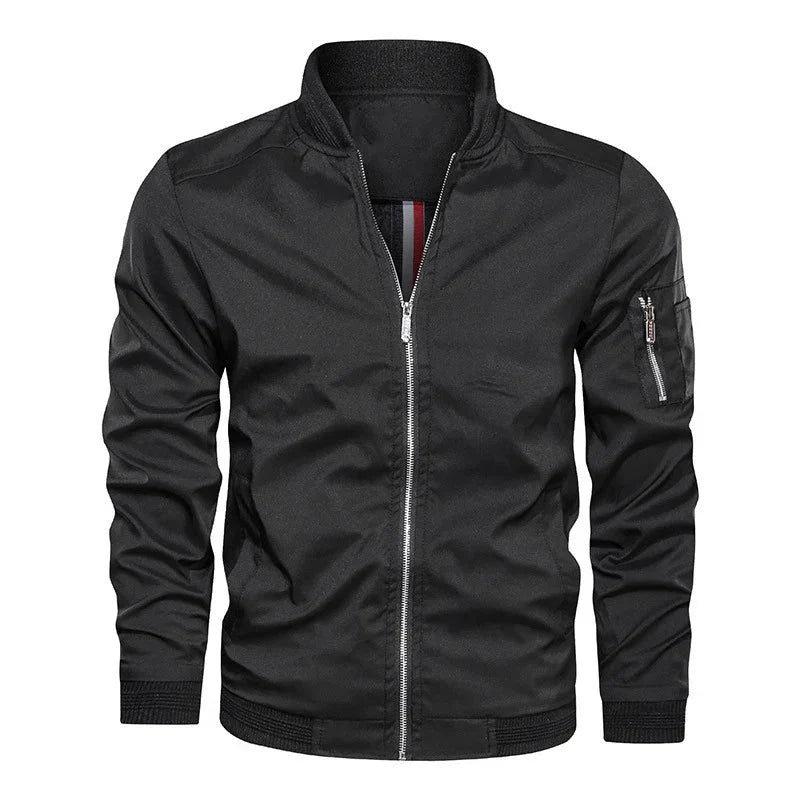 Ingmar - Stylish Bomber Jacket with Zipper