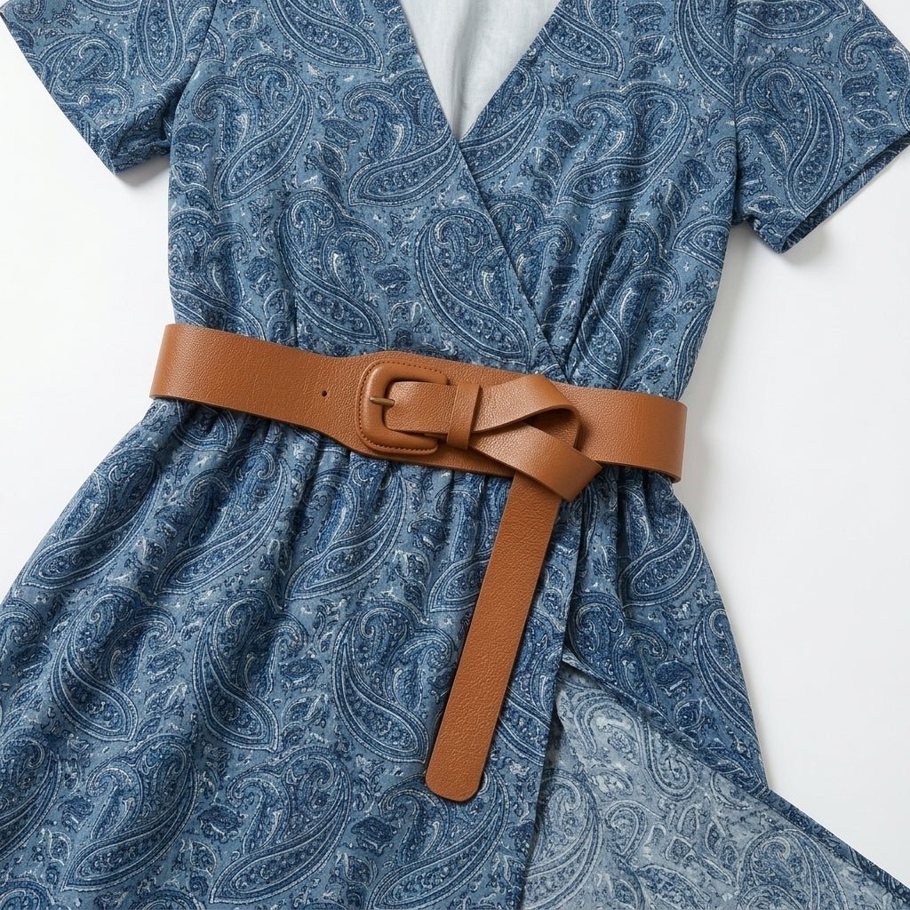 Isabella - Women's Bohemian Floral Maxi Dress - Dresses - Blue - Parker&Brooks