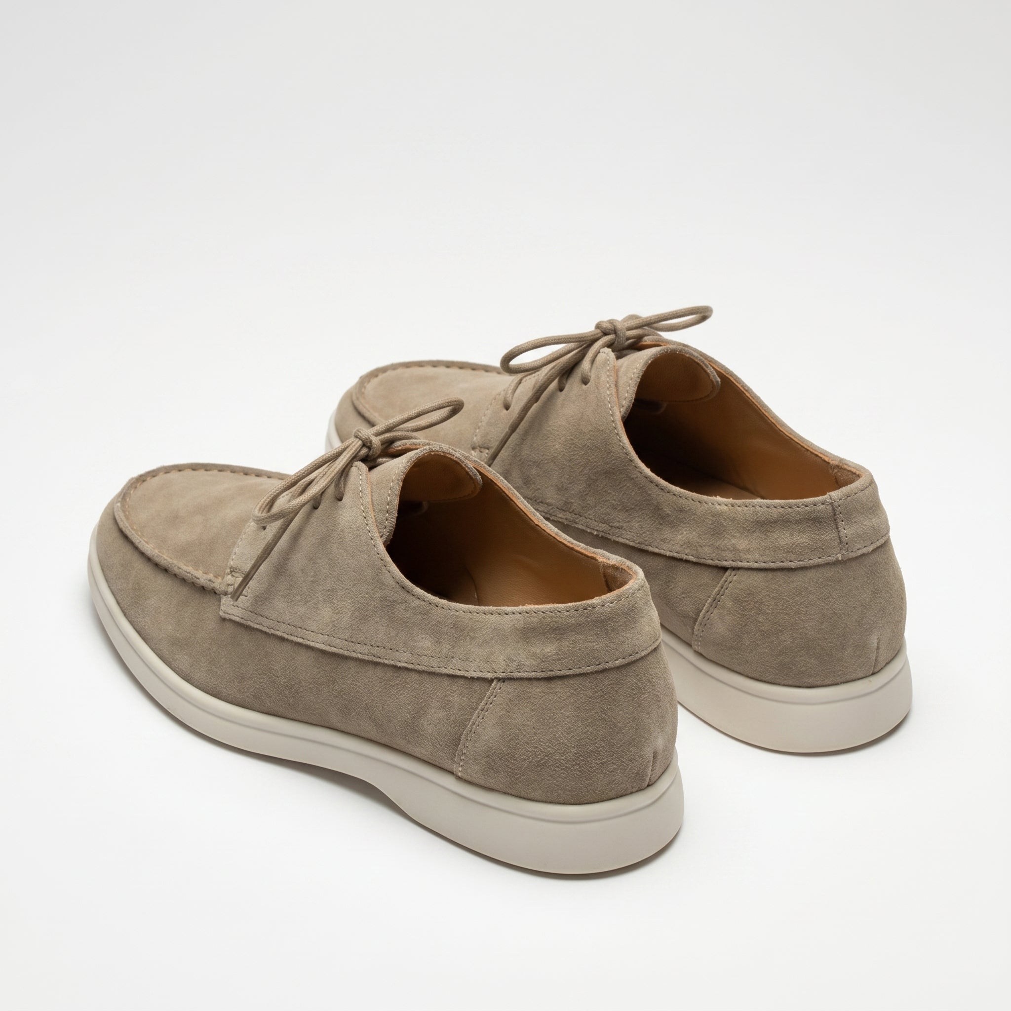 Jack - Men's Formal Lace - Up Loafers - Loafers - Khaki - Parker&Brooks