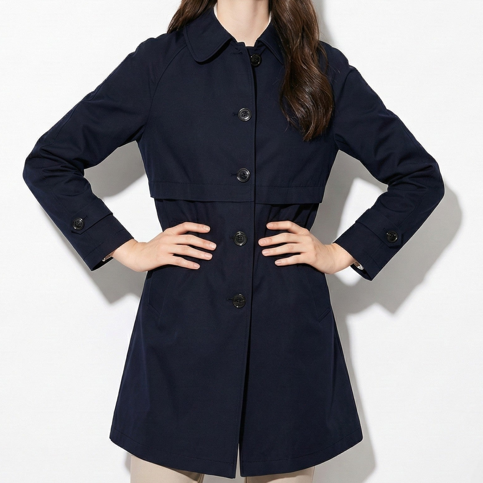 Jasmine - Women's Lightweight Trench Coat
