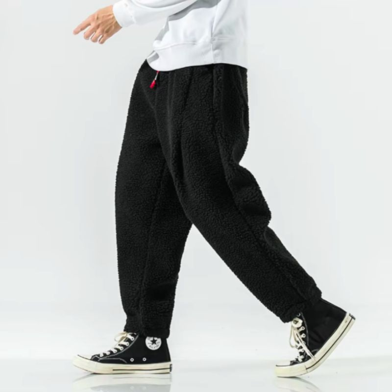 Johannes - Warm Lambswool Pants with Relaxed Winter Fit