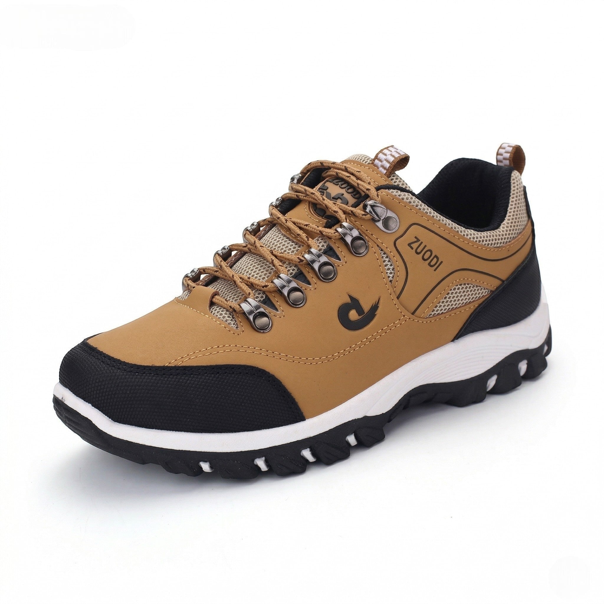 John - Men's Orthopedic Breathable Sneakers - Orthopaedic Shoes - Brown - Parker&Brooks