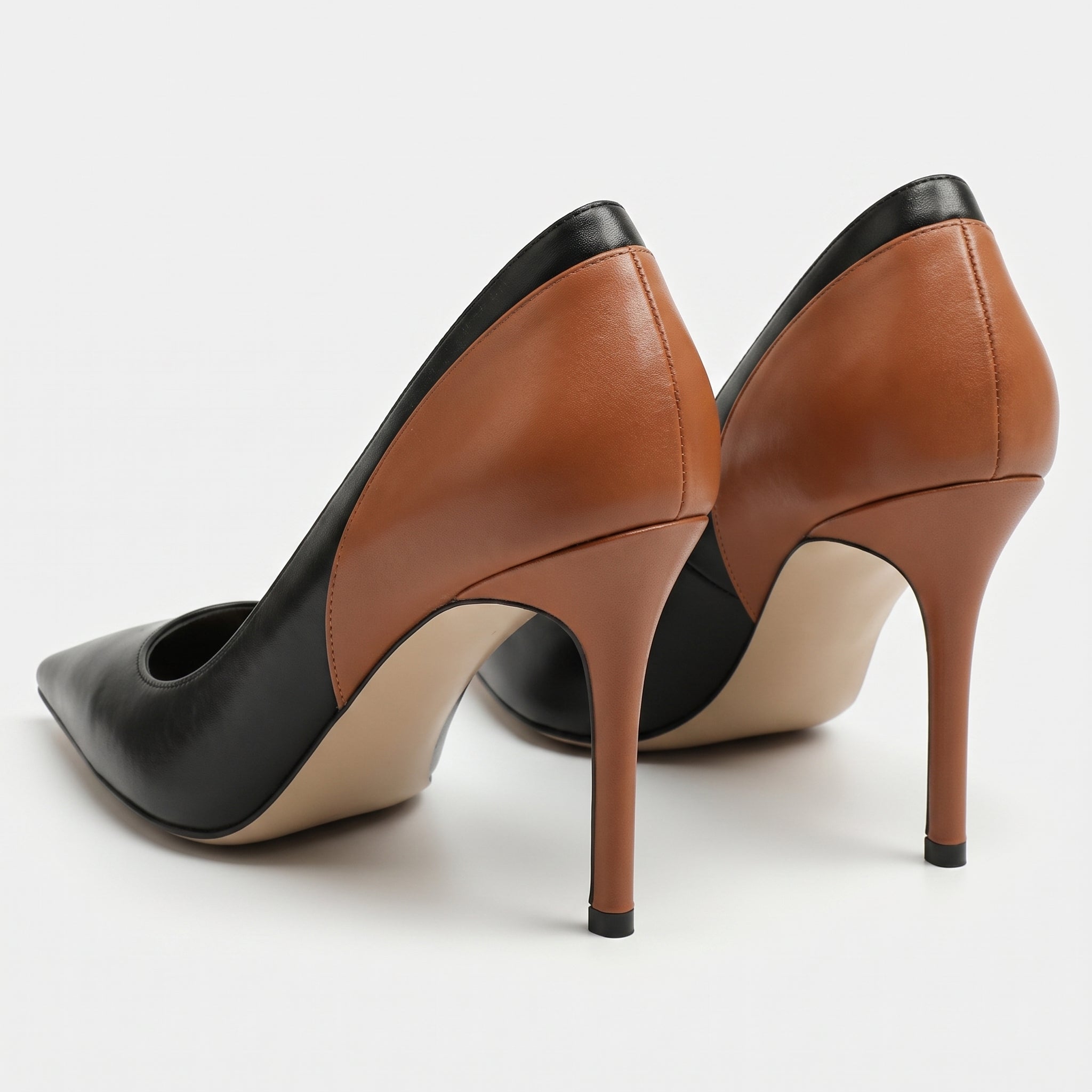 Jona - Women's Sleek Office Stiletto Heels - Heels - Black - Parker&Brooks
