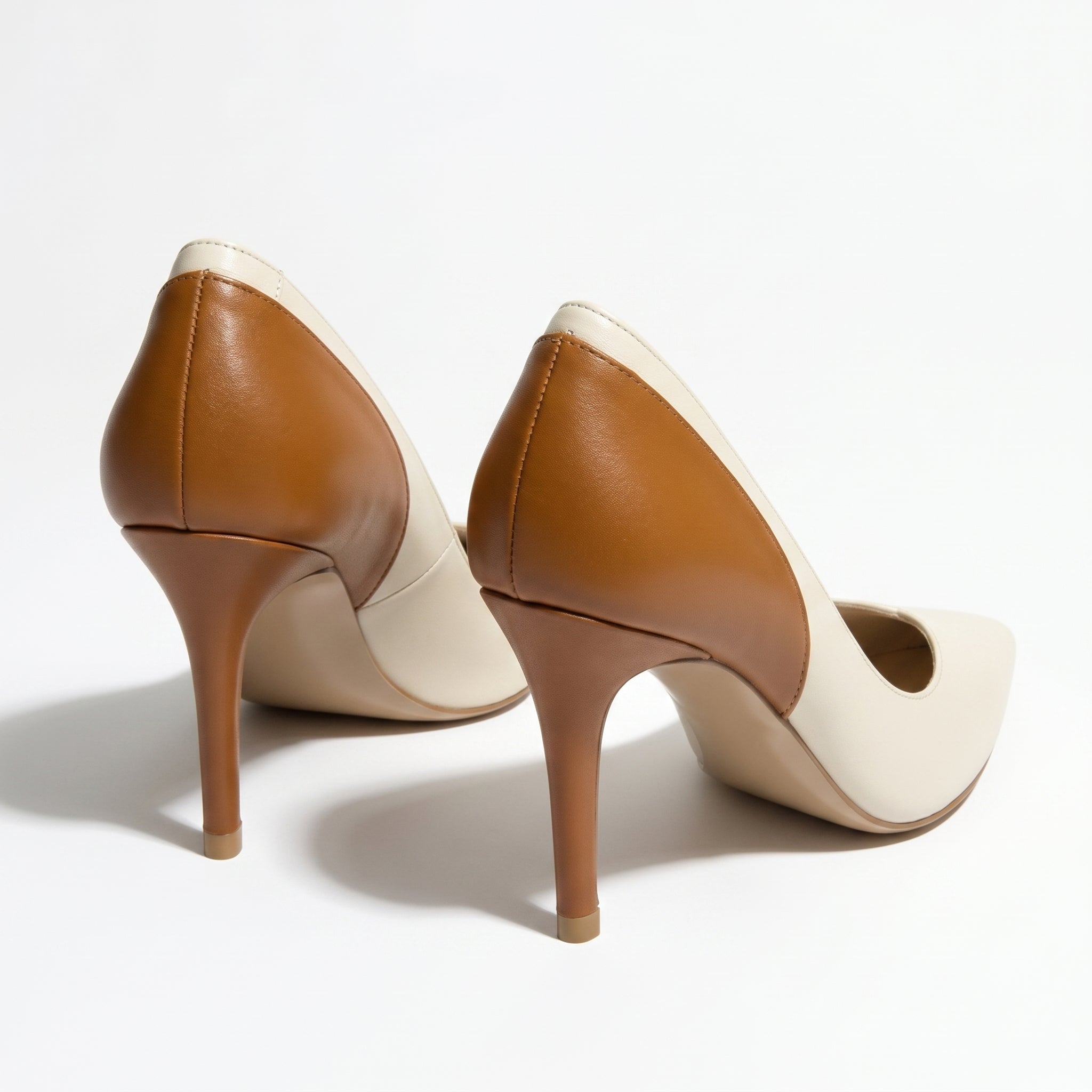 Jona - Women's Sleek Office Stiletto Heels - Heels - Ivory - Parker&Brooks