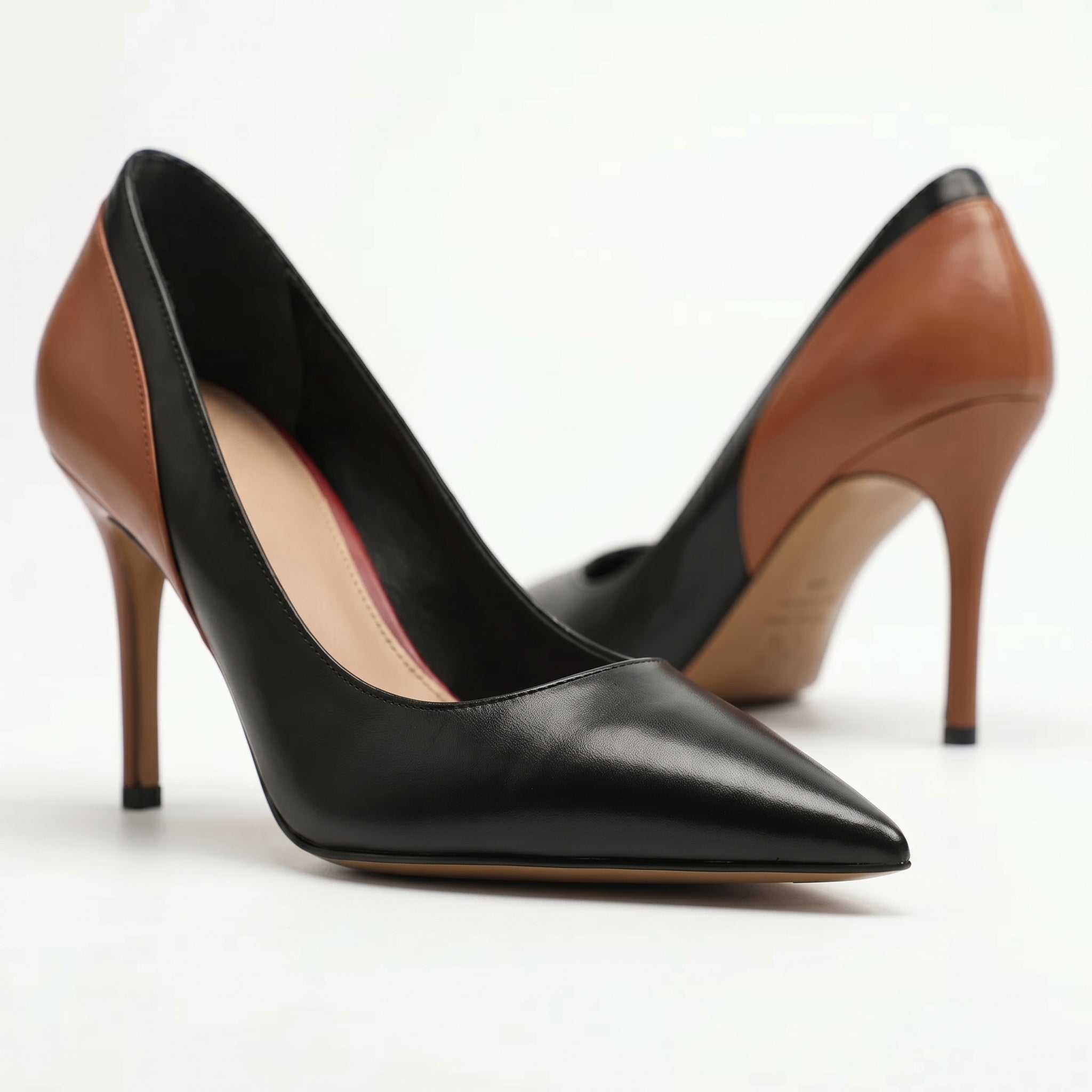 Jona - Women's Sleek Office Stiletto Heels - Heels - Black - Parker&Brooks