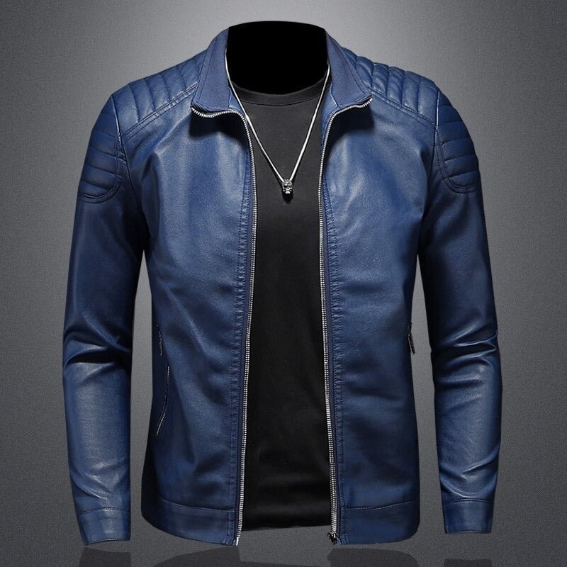 Jonas – Smooth Leather Jacket with Modern Cut