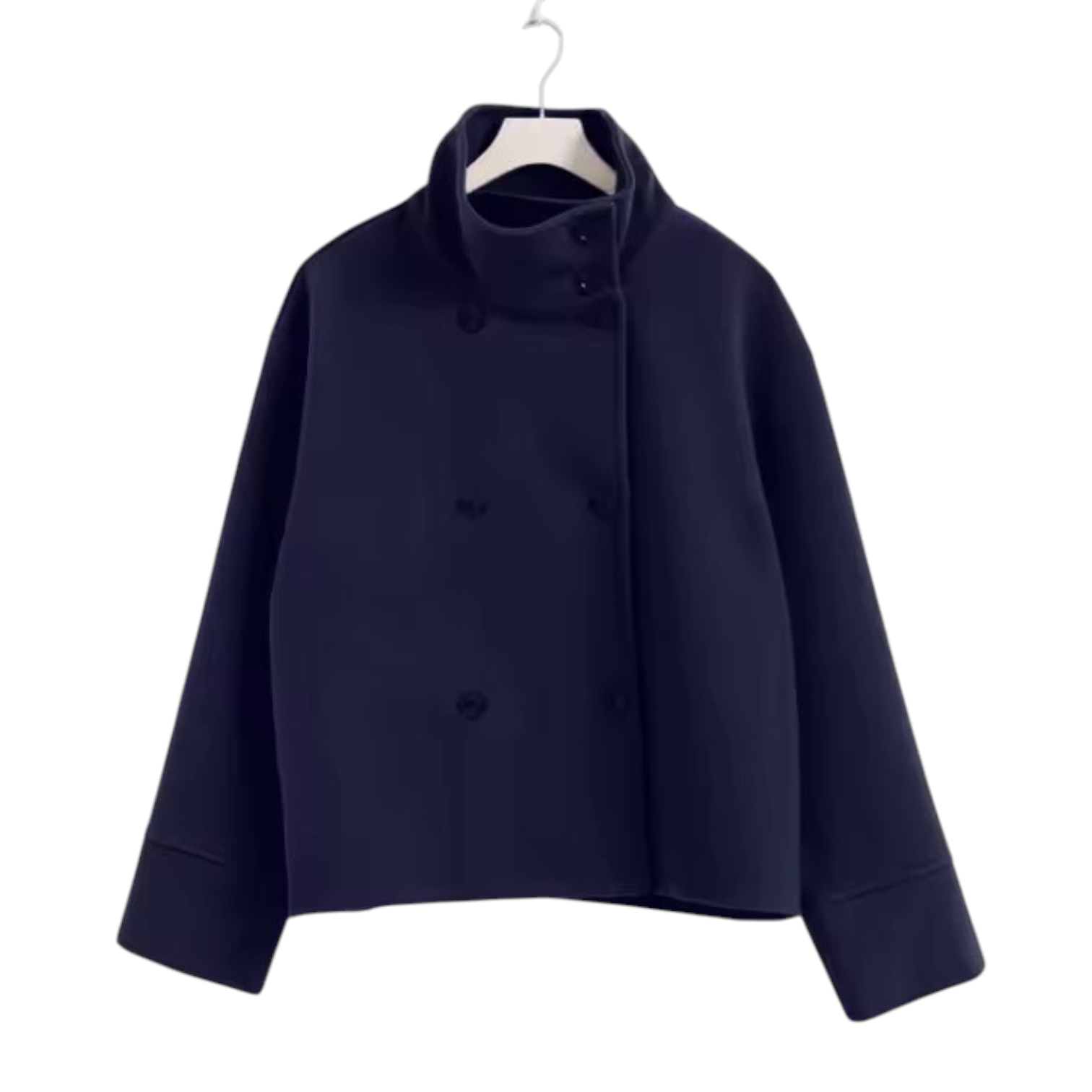 Lena – Short Jacket with Single-Breasted Closure