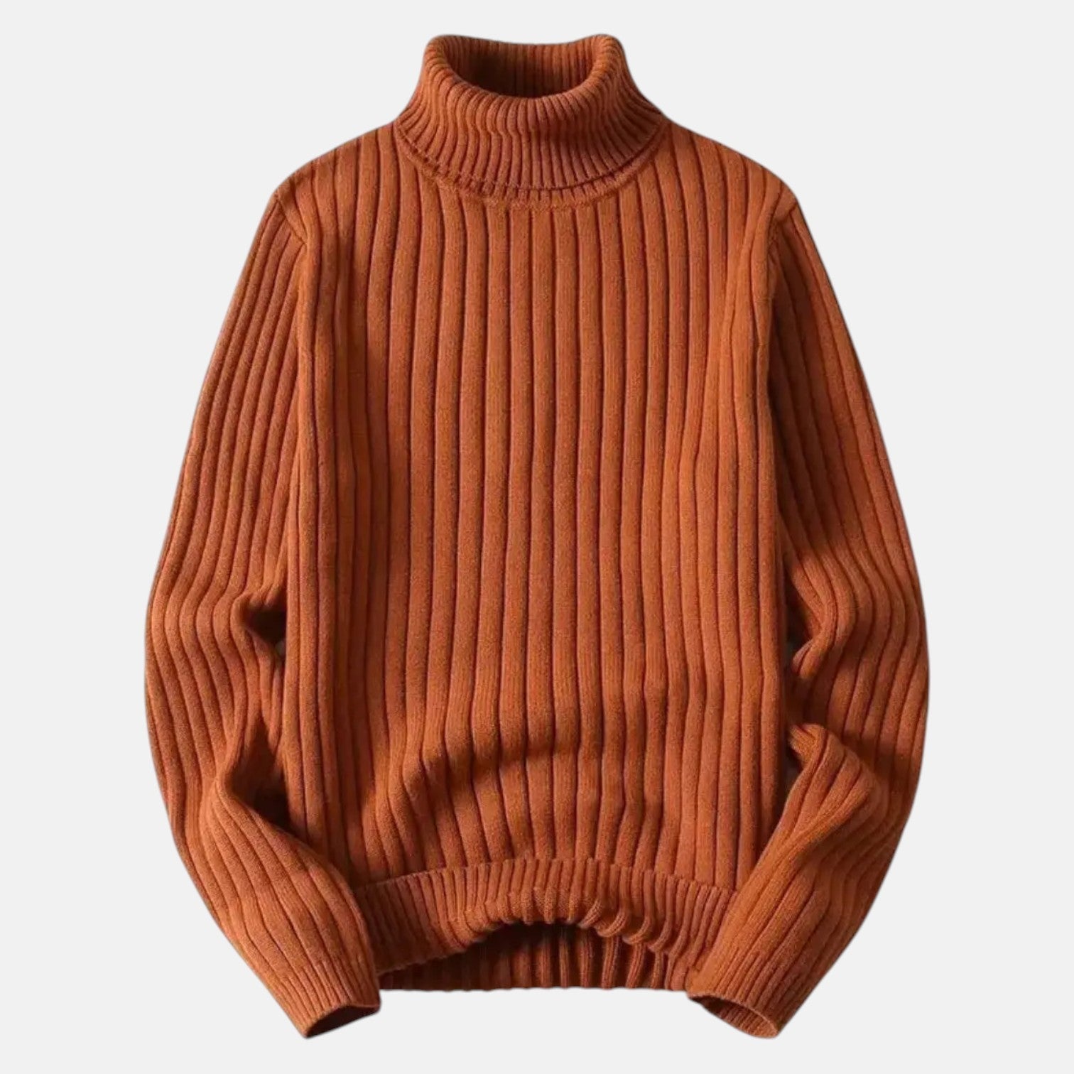 Lennart – Men's Cotton Turtleneck Sweater