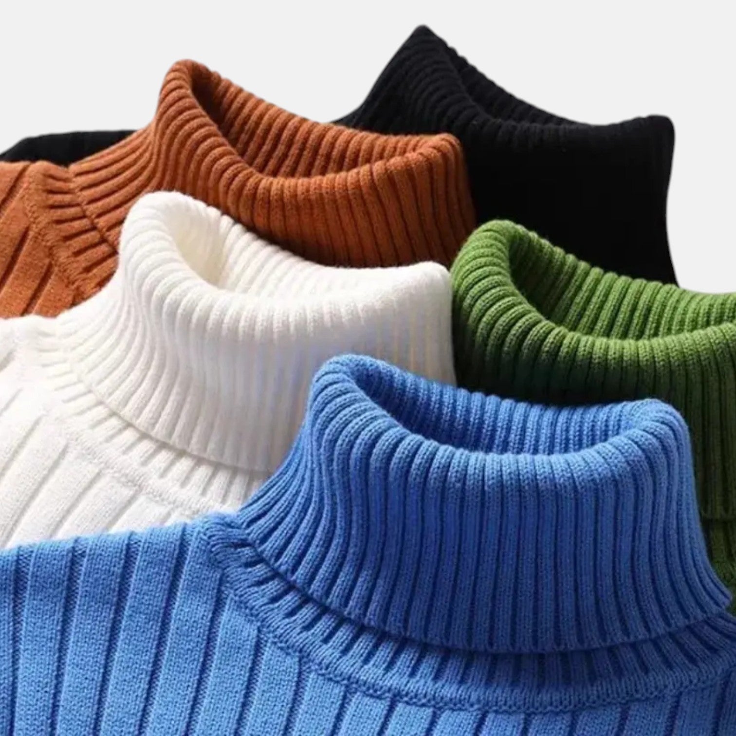 Lennart – Men's Cotton Turtleneck Sweater