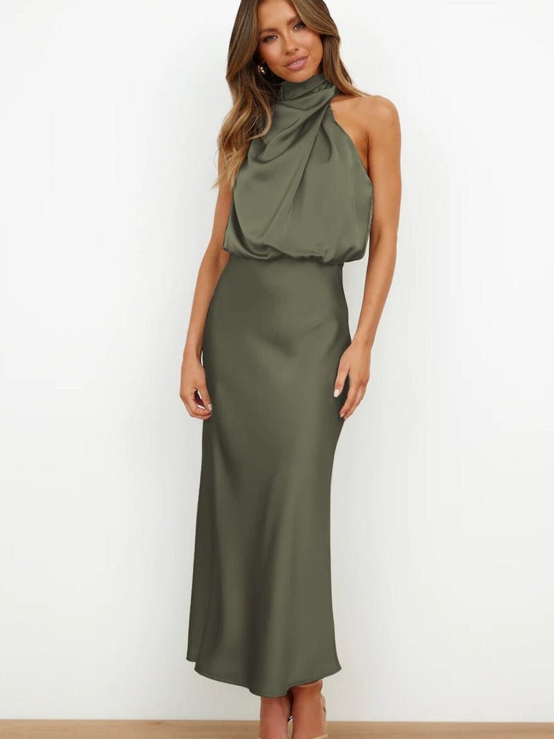 Leona – Elegant Silk Dress