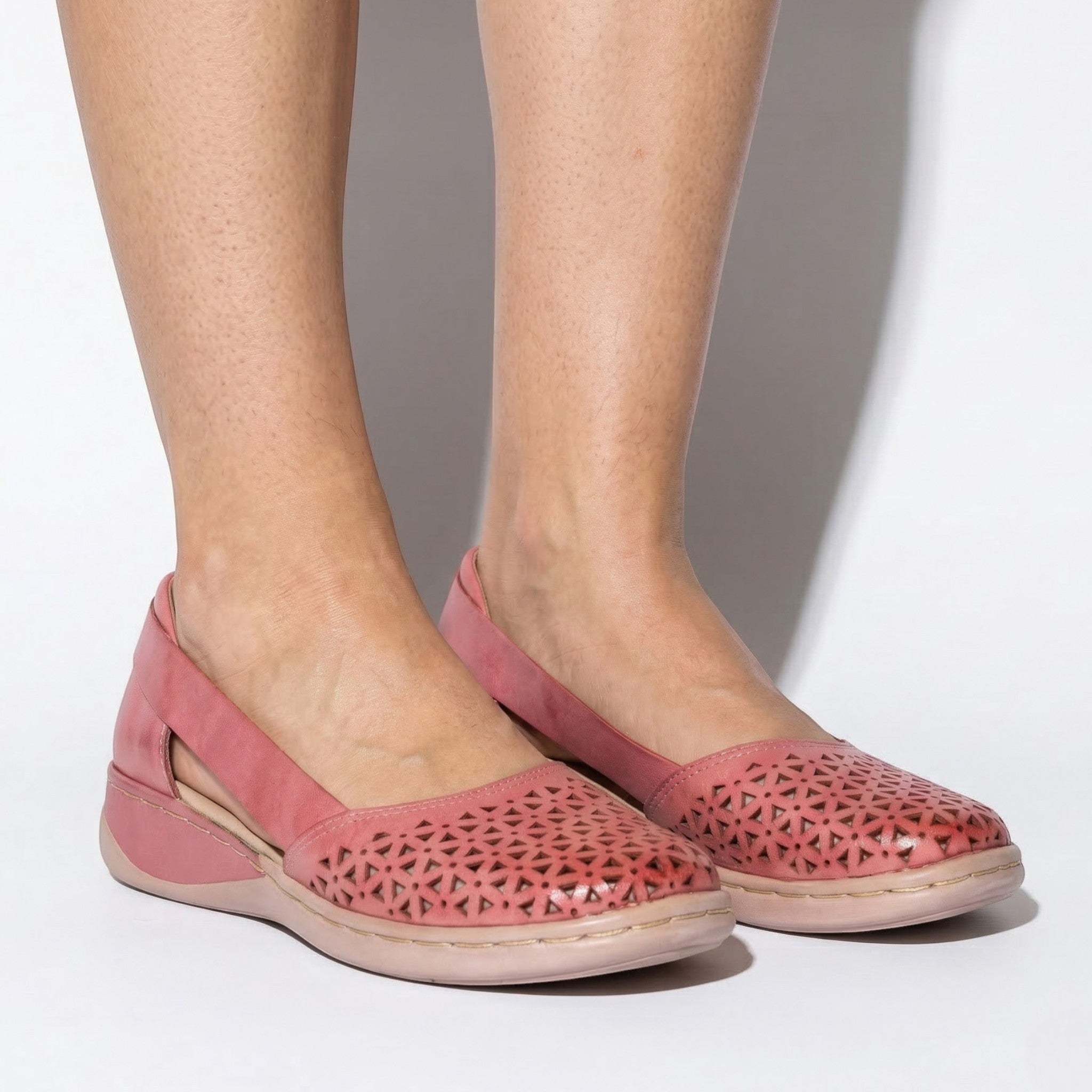 Lily - Women's Orthopedic Breathable Loafers - Loafers - Pink - Parker&Brooks