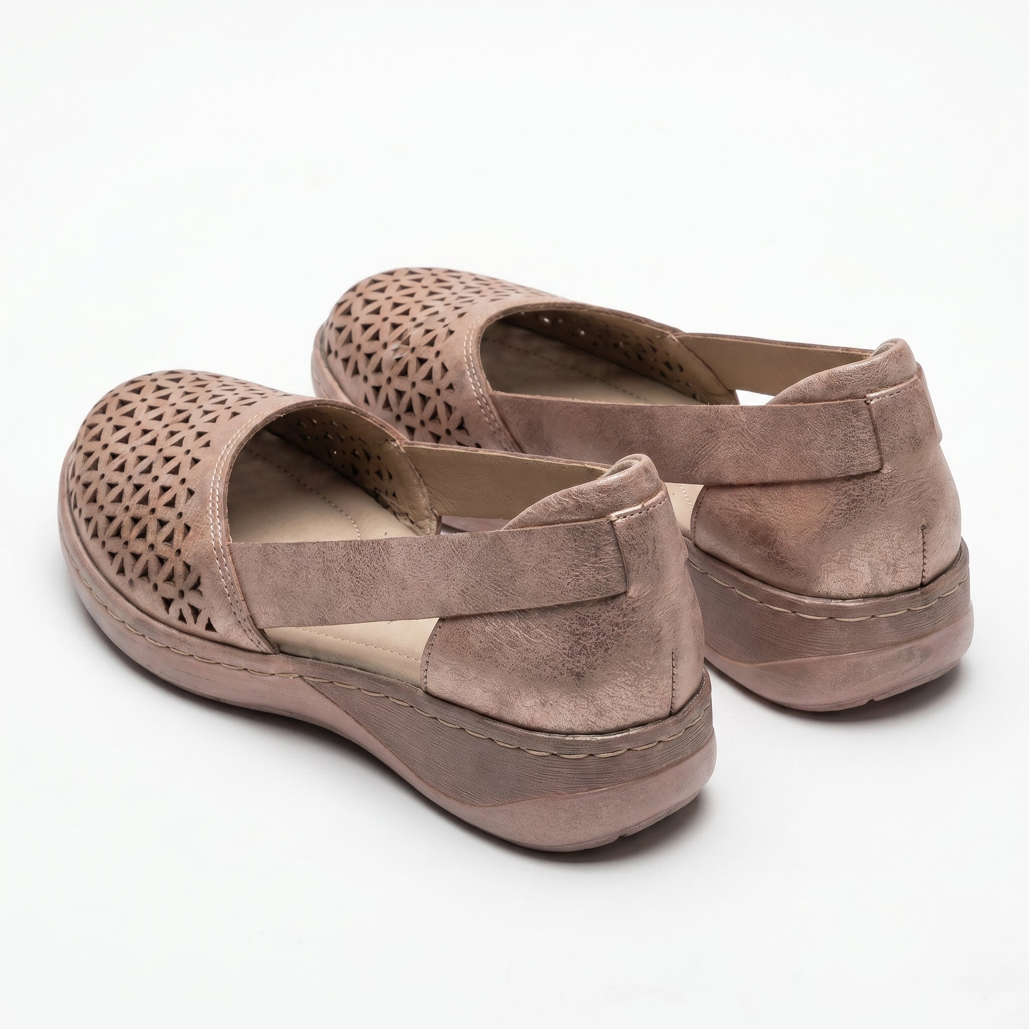 Lily - Women's Orthopedic Breathable Loafers - Loafers - Peach - Parker&Brooks