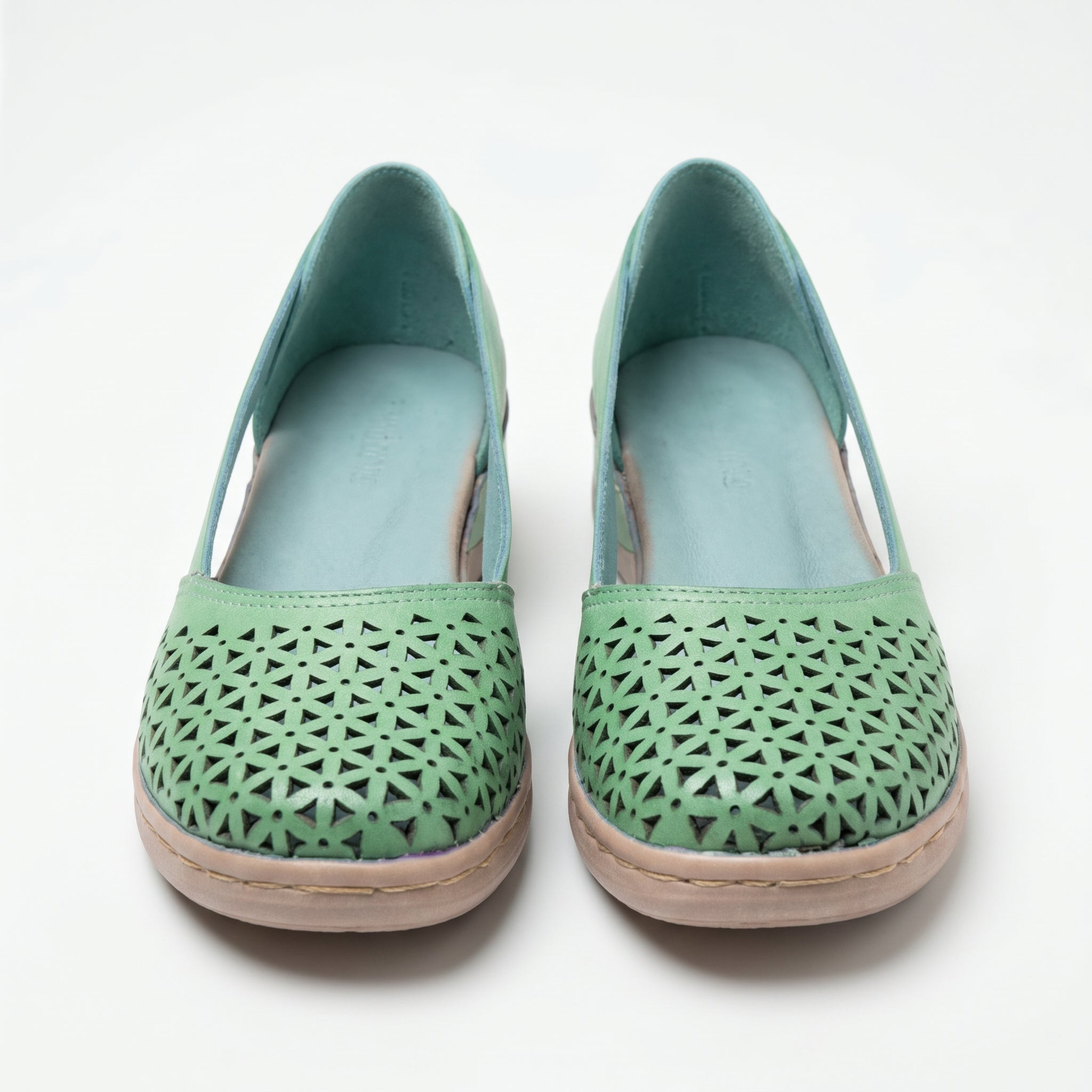 Lily - Women's Orthopedic Breathable Loafers - Loafers - Green - Parker&Brooks