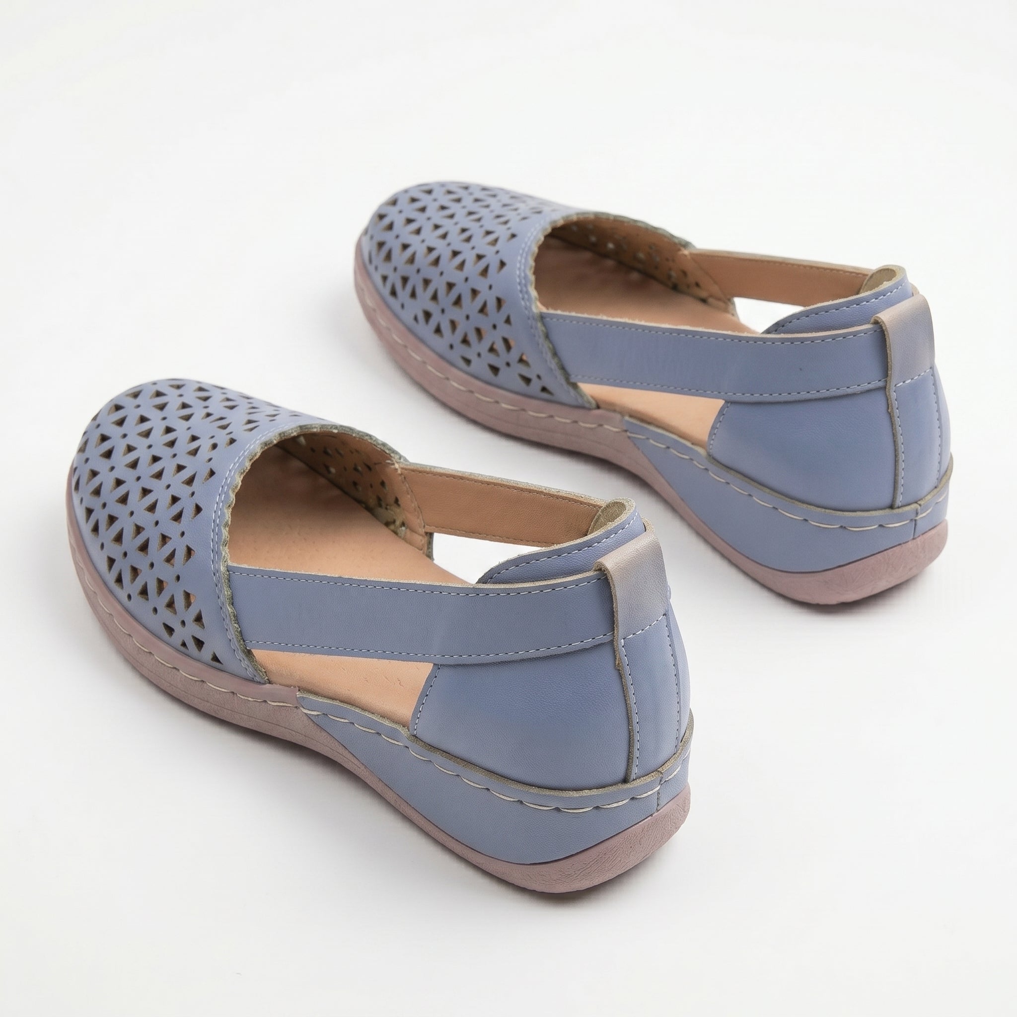 Lily - Women's Orthopedic Breathable Loafers - Loafers - Blue - Parker&Brooks